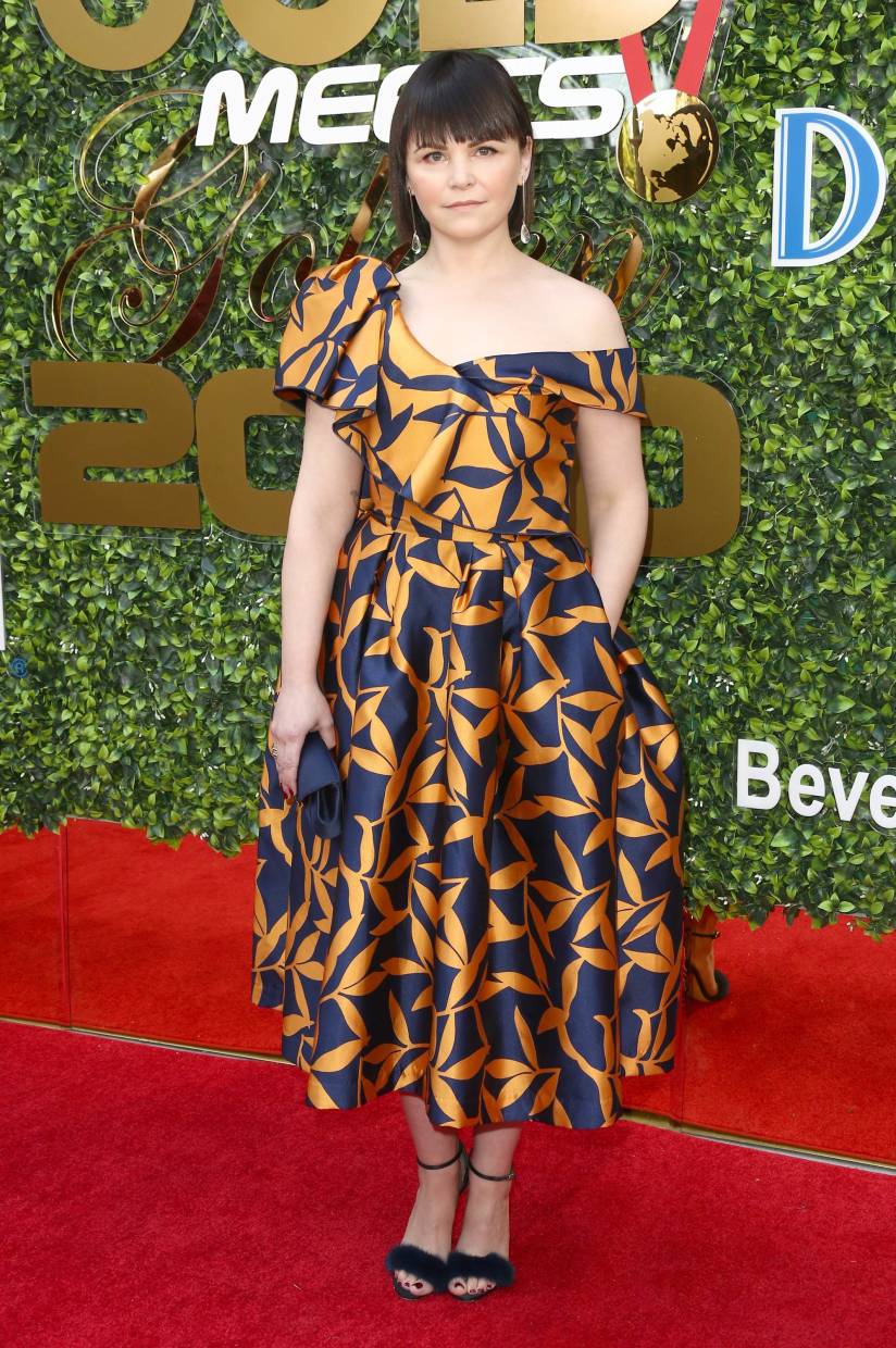 Ginnifer Goodwin was also spotted in a Khoon Hooi design.